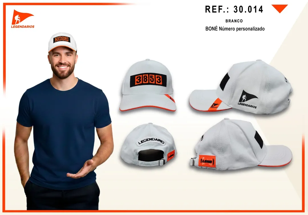 Boné Número Personalizado